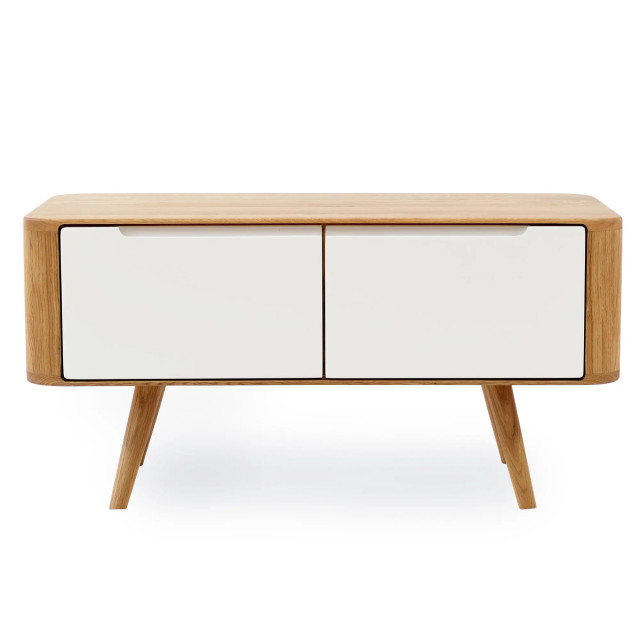 Gazzda Ena storage bench houten opbergbankje naturel 90 x 42 cm 2027119 large