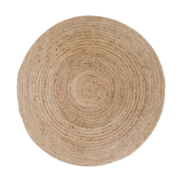 Artichok Milou jute vloerkleed naturel Ø 150 cm 2028757 large