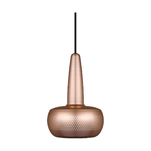 Umage Clava hanglamp brushed copper met koordset zwart Ø 21,5 cm 2027636 large