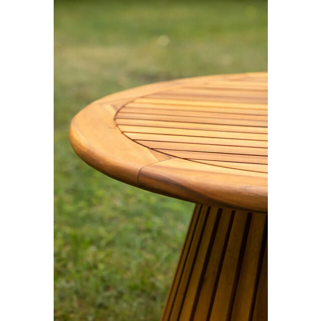 Nest Outdoor Malin houten tuin salontafel Ø 70 cm 2617986 large