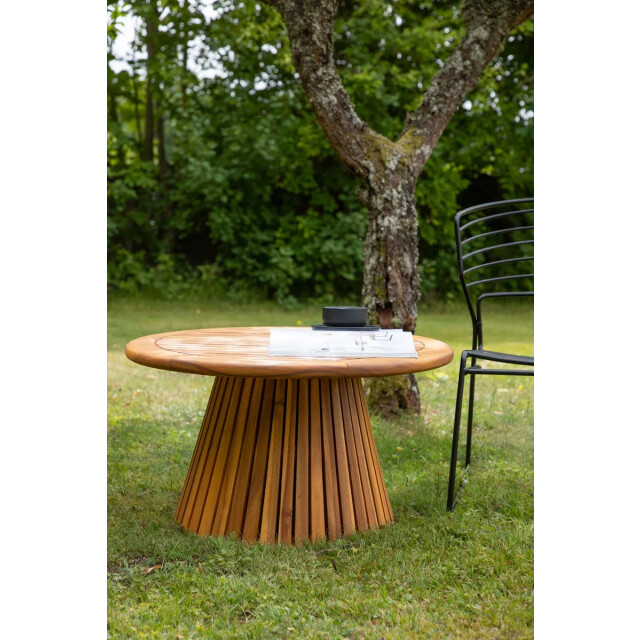 Nest Outdoor Malin houten tuin salontafel Ø 70 cm 2617986 large