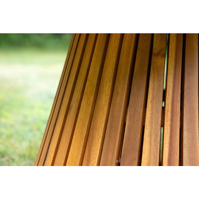 Nest Outdoor Malin houten tuin salontafel Ø 70 cm 2617986 large