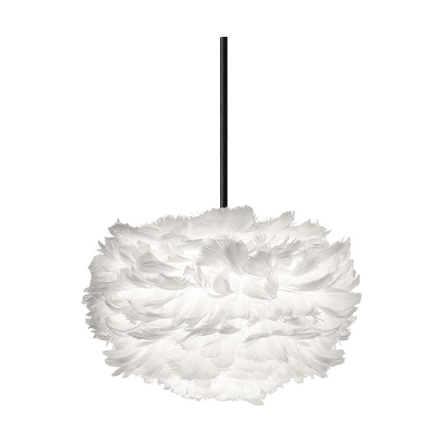 Umage Eos mini hanglamp white met koordset zwart Ø 35 cm 2027815 large