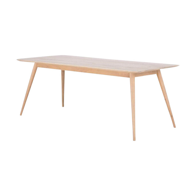 Gazzda Stafa table houten eettafel whitewash 180 x 90 cm 2028668 large