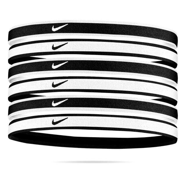 Nike nike swoosh sport headbands 6 pk tipped - 064739_100-1SIZE large