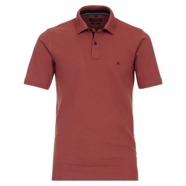 Casamoda Heren polo 004470 417 roan rouge Polo 004470 417RoanRouge large