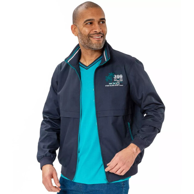 Atlas For Men Waterdicht herenjack twill UTAF537_navy large