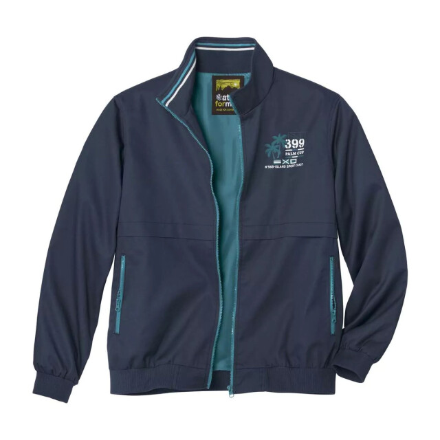Atlas For Men Waterdicht herenjack twill UTAF537_navy large