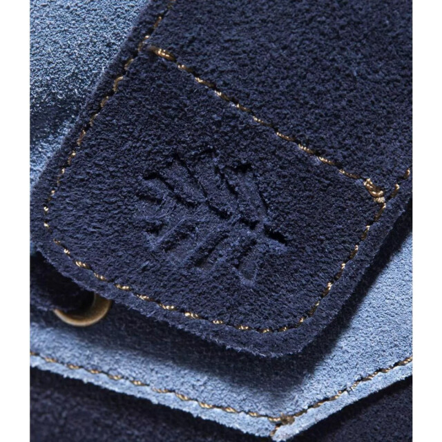 Atlas For Men Heren leren touch fastening mocassins UTAF202_navy large