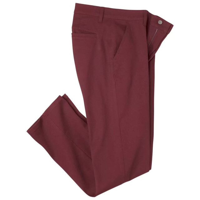 Atlas For Men Casual stretchchino heren UTAF1633_burgundy large