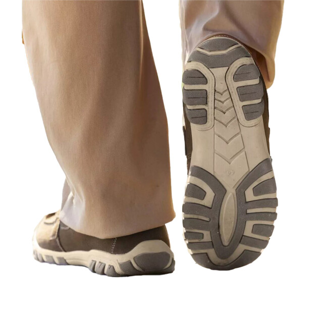 Atlas For Men Heren splitleer waterafstotende casual loafers UTAF1275_taupe large