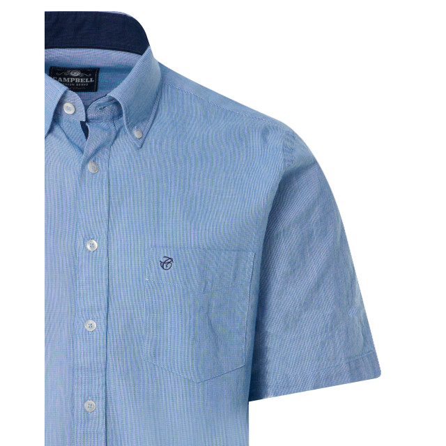 Campbell Classic casual overhemd met korte mouwen 091757-002-XXL large