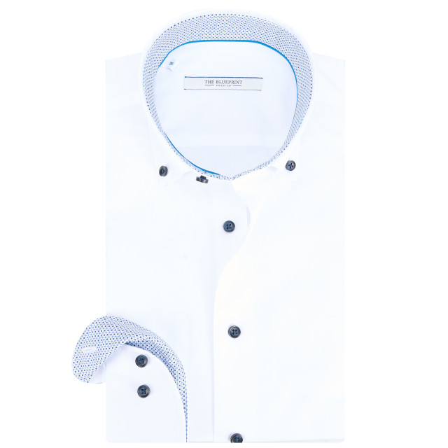 The Blueprint trendy overhemd met lange mouwen 092072-001-L large
