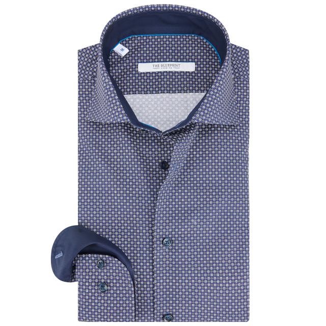 The Blueprint trendy overhemd met lange mouwen 092077-001-XL large