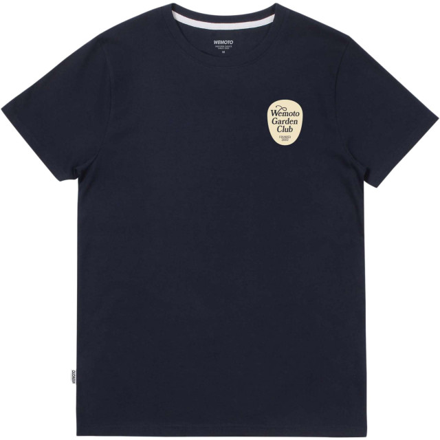 Wemoto Gardenclub t-shirt navy blue 234.114-400 large