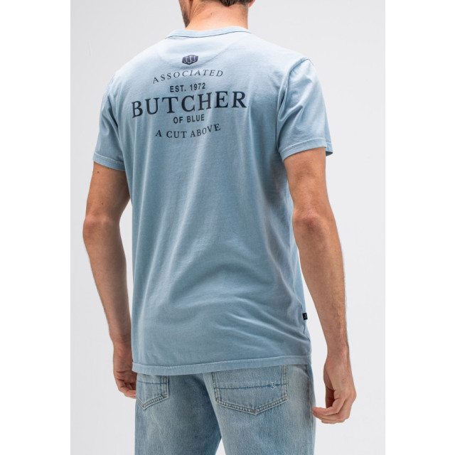 Butcher of Blue Army box tee horizon blue 823 t-shirt crewneck Horizon Blue 823/Army Box Tee large