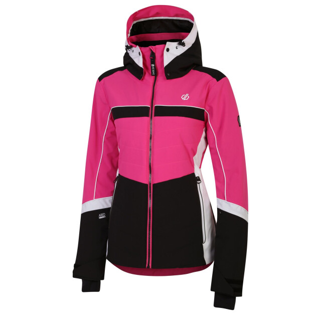 Dare2b Dames gevlamde ski-jas UTRG9772_purepinkblack large
