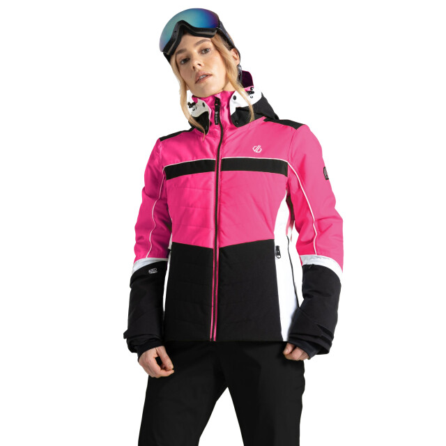 Dare2b Dames gevlamde ski-jas UTRG9772_purepinkblack large