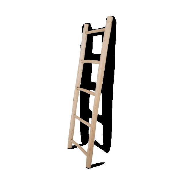 Artichok Thea teak houten ladder 150 x 50 cm 2312705 large