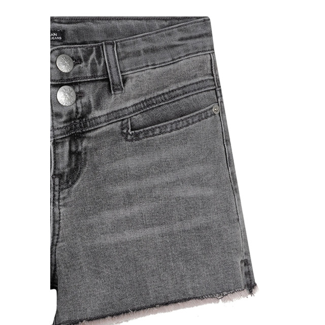 Indian Blue Meiden korte jeans short pocket grey denim 150253529 large