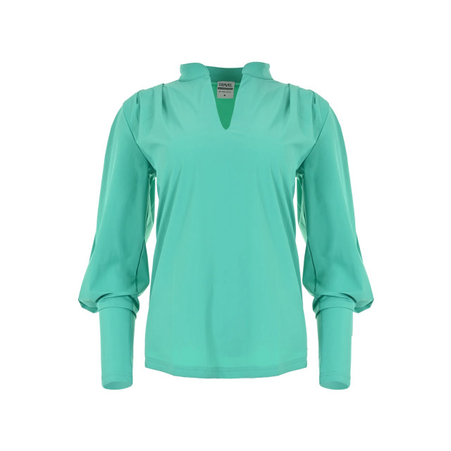 MAICAZZ Travel blouse dieke sp24.t60.710 dusty aqua SP24.T60.710 large