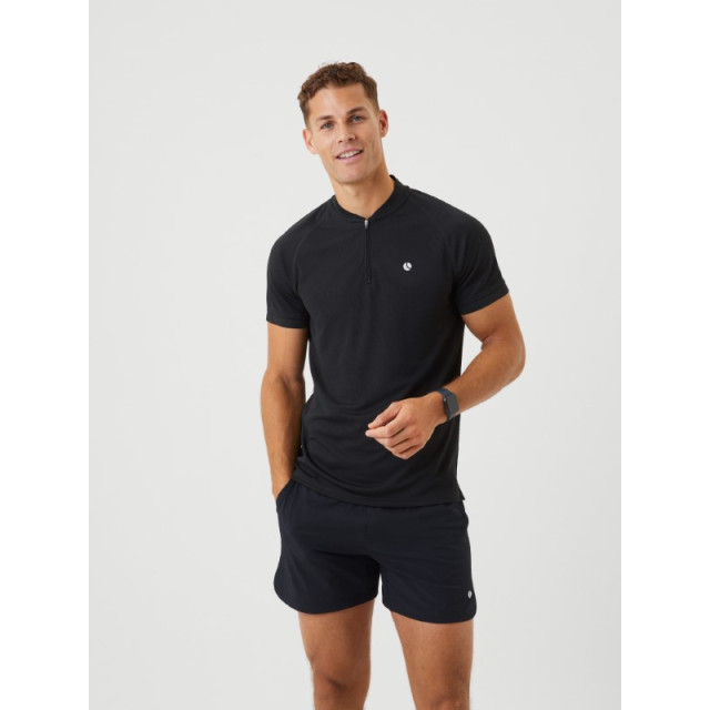 Björn Borg Ace performance zip polo 10002180-bk001 Bjorn Borg ace performance zip polo 10002180-bk001 large