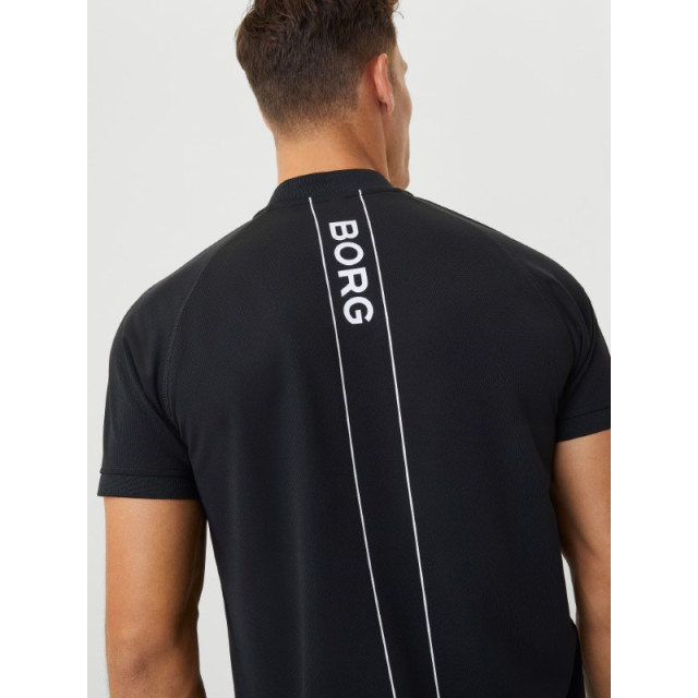 Björn Borg Ace performance zip polo 10002180-bk001 Bjorn Borg ace performance zip polo 10002180-bk001 large