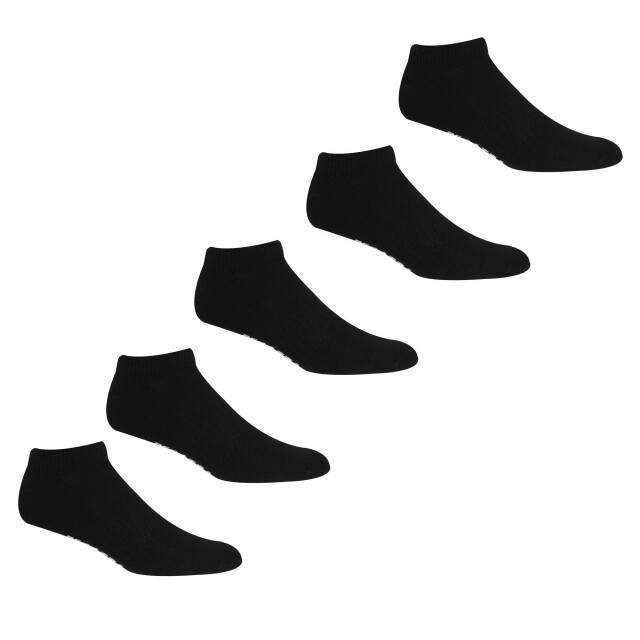 Regatta Unisex trainingssokken voor volwassenen (pak van 5) UTRG6016_black large