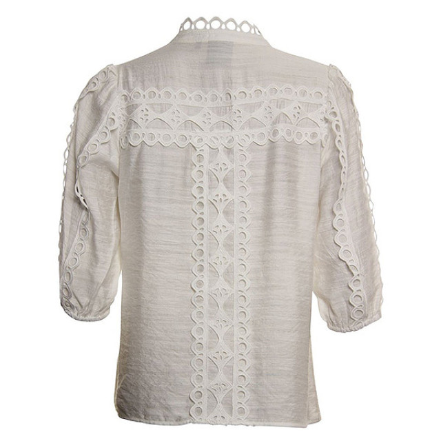 Poools Blouse 413255 ivory 413255 - Ivory large