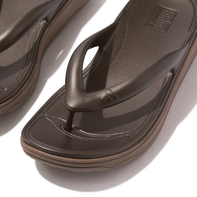 FitFlop Relieff metallic recovery toe-post sandals HT5 large