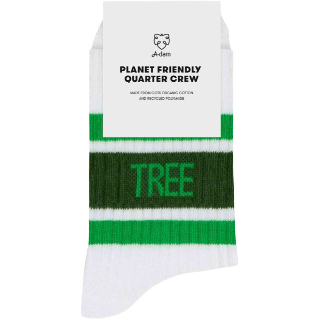 A-dam Quarter socks green treehugger ASQ-0007 large