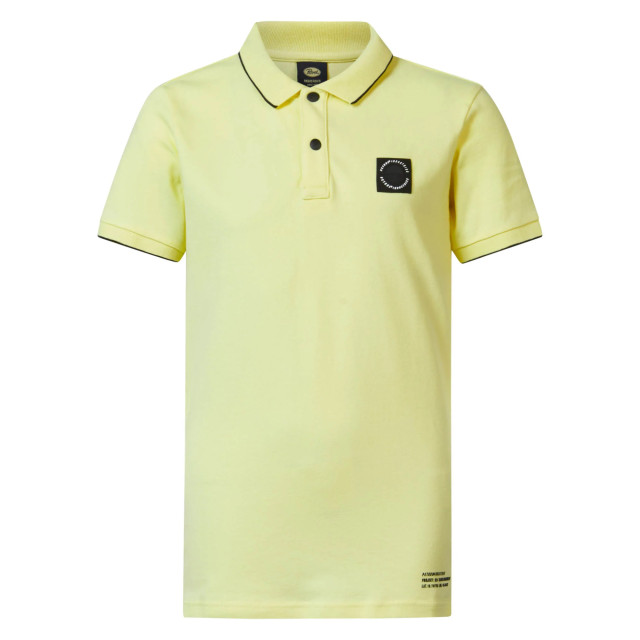 Petrol Industries Heren polo m-1040-pol922 1103 lemon yellow Petrol M 1040 POL922 1103LemonYellow large