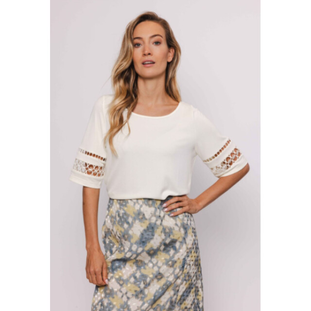 Poools Shirt 413172- 413172-ivory large