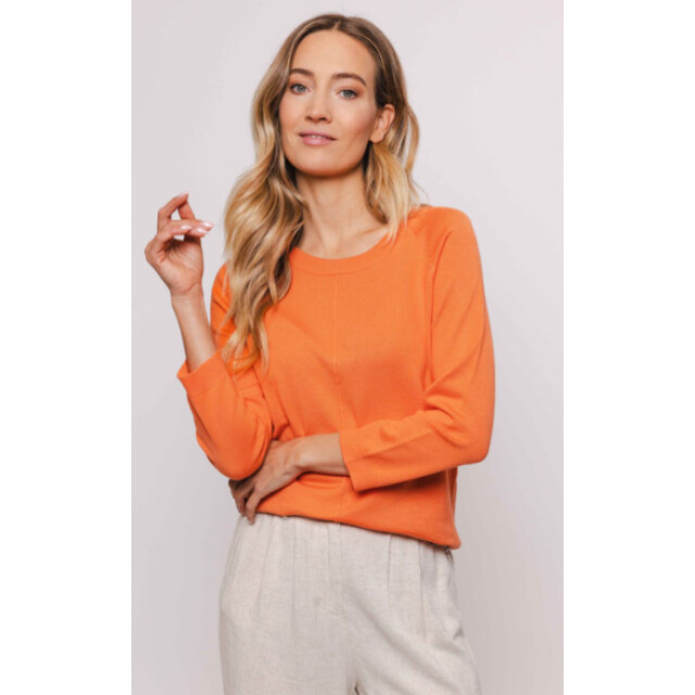 Poools Pull over 413106-orange 413106-orange large