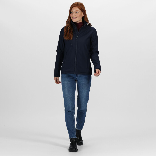 Regatta Dames a 3-lagige membraan soft shell jacket UTRG5484_navy large