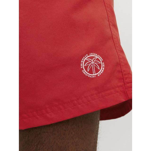 Jack & Jones Heren zwemshort jpstfiji dubbele waistband 12227254-Rood large