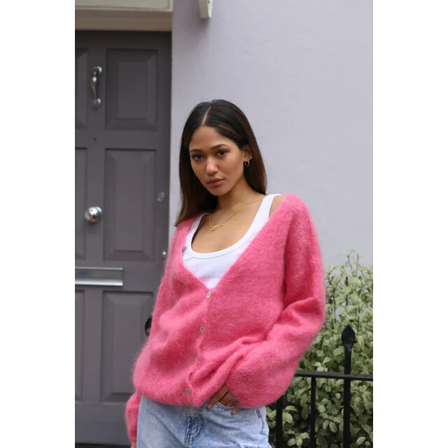 American Dreams Cornelia ls cardigan pink - Cornelia LS Cardigan pink - American Dreams large
