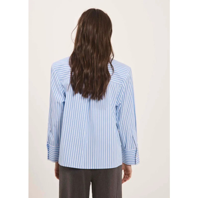 Norr Mari blouse blue stripe - Mari blouse blue stripe - NORR large