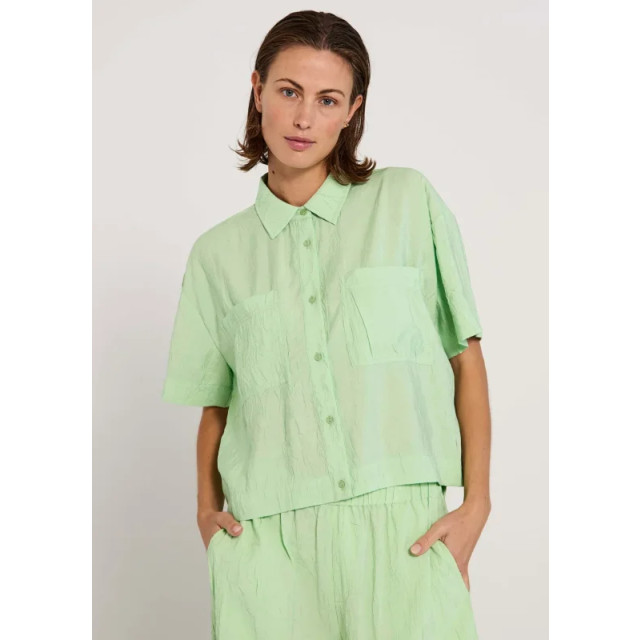 Norr Moa shirt pistachio - Moa shirt pistachio - NORR large