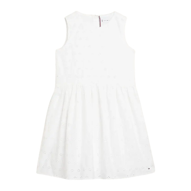 Tommy Hilfiger Anglaise jurk anglaise-jurk-00054476-white large