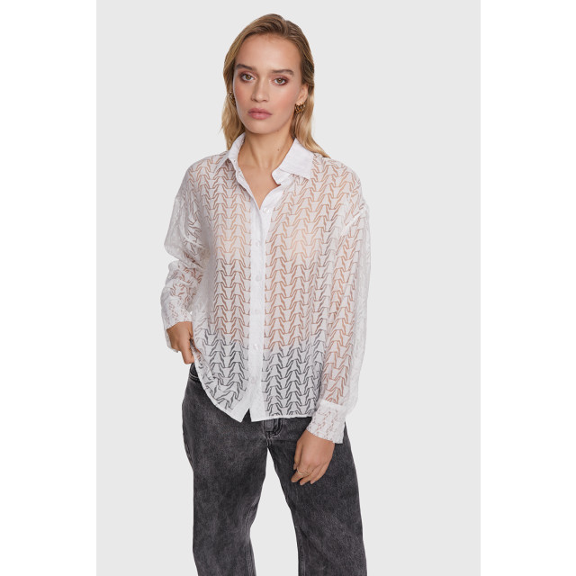Alix The Label Ladies woven bunn out blouse 4309.02.0119 large