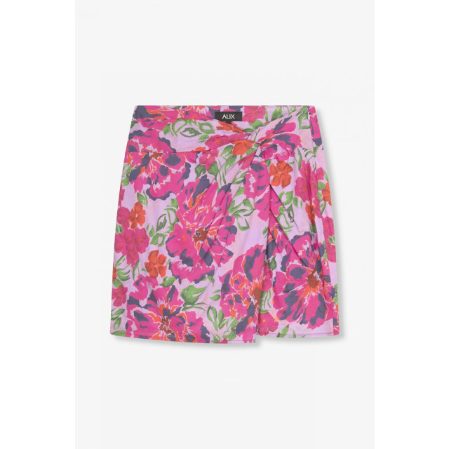Alix The Label 2306242161 woven painted flower skirt 2306242161 Woven painted flower skirt large