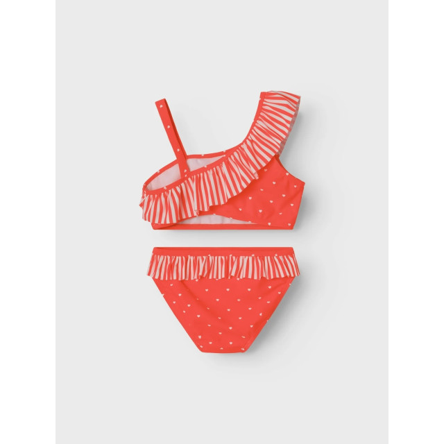 Name It Meisjes bikiniset kinderen nmfzedot hartjes print 13226747-Rood large