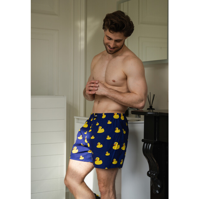 Happy Shorts Wijde boxershort heren badeendjes print HS-88 large