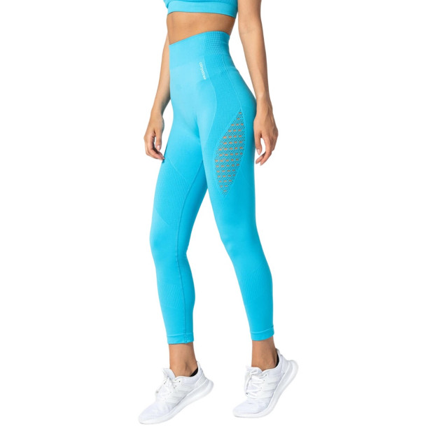 Carpatree Dames fase naadloze legging UTCC104_azure large