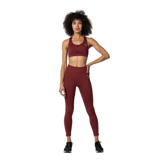 Carpatree Dames fase naadloze legging UTCC104_ruby large