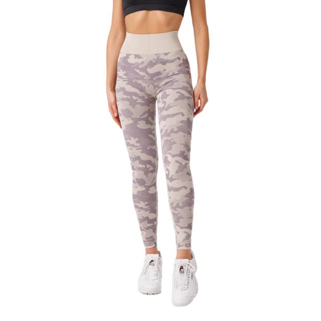 Carpatree Dames camo naadloze legging UTCC111_purple large