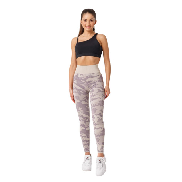 Carpatree Dames camo naadloze legging UTCC111_purple large