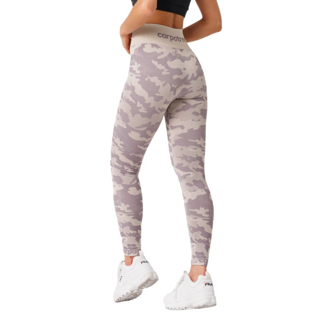 Carpatree Dames camo naadloze legging UTCC111_purple large