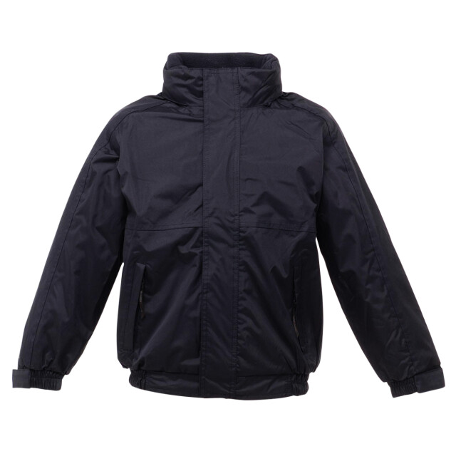 Regatta Kinderen/kinderen waterdicht windproof dover-jasje UTRG1604_blackash large